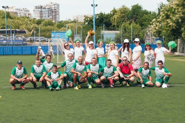 Soccer event united YURiA-PHARM employees in Odesa