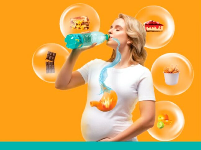 Heartburn of pregnant women: questions and answers