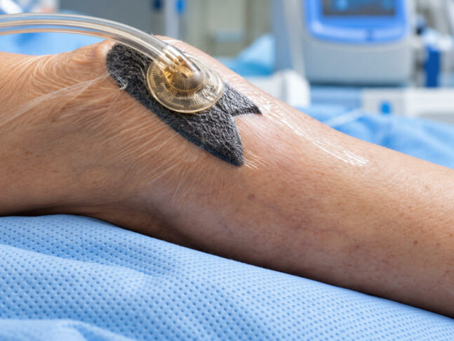 Characteristics of the effectiveness of treating gunshot wounds using VAC therapy